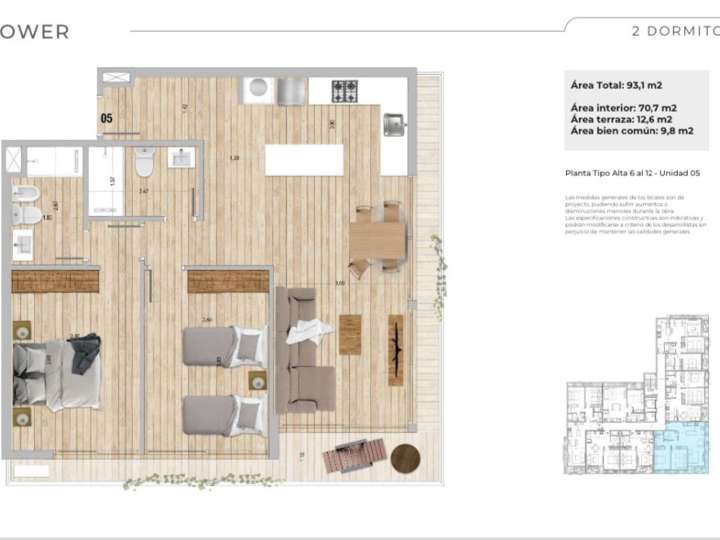 Apartamento en venta en Domingo Hermida, Maldonado