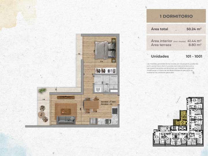 Apartamento en venta en Domingo Hermida, Maldonado