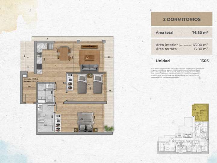Apartamento en venta en Domingo Hermida, Maldonado