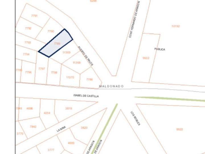 Terreno en venta en Rambla General Artigas, Maldonado