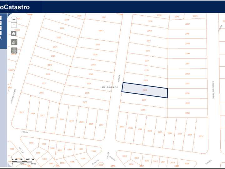 Terreno en venta en Durazno, Maldonado