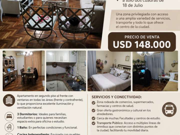 Casa en venta en Mercedes, Montevideo