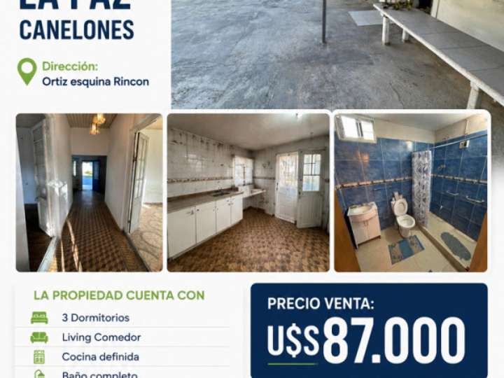 Casa en venta en Italia, Canelones