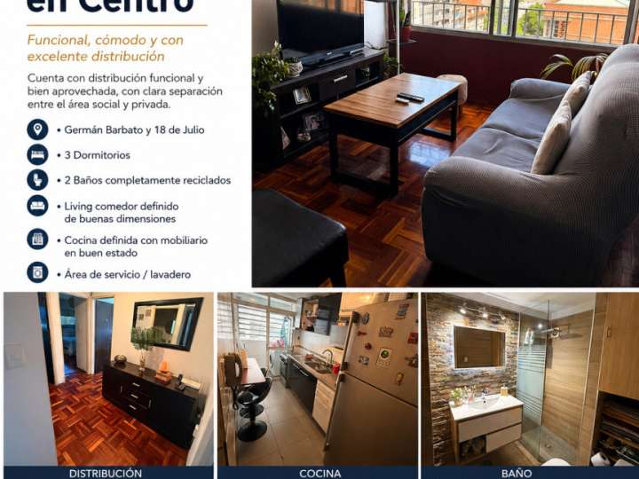 Apartamento en venta en Avenida 18 de Julio, Montevideo