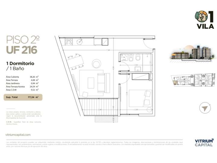 Apartamento en venta en Doctor José Brito Foresti, Montevideo