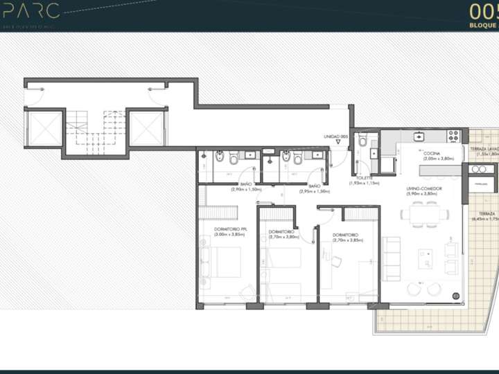 Apartamento en venta en Carrasco Norte, Montevideo
