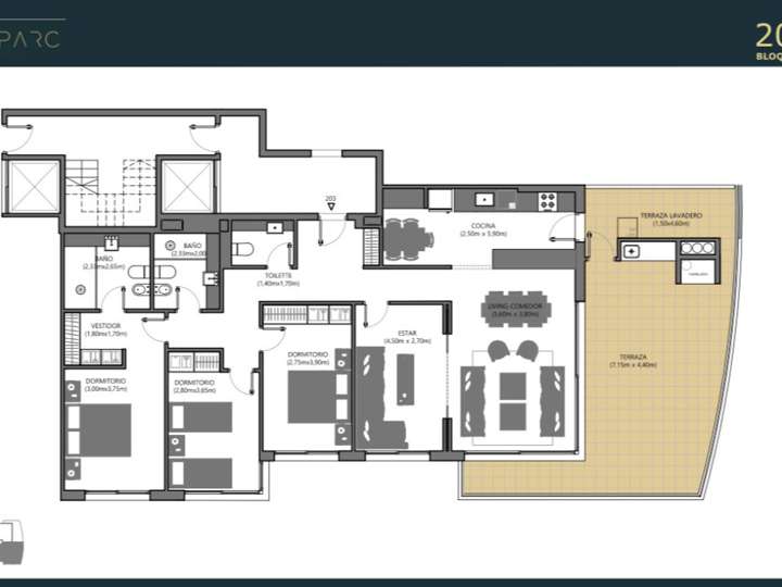 Apartamento en venta en Carrasco Norte, Montevideo
