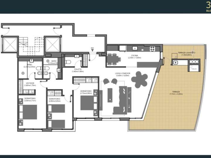Apartamento en venta en Carrasco Norte, Montevideo