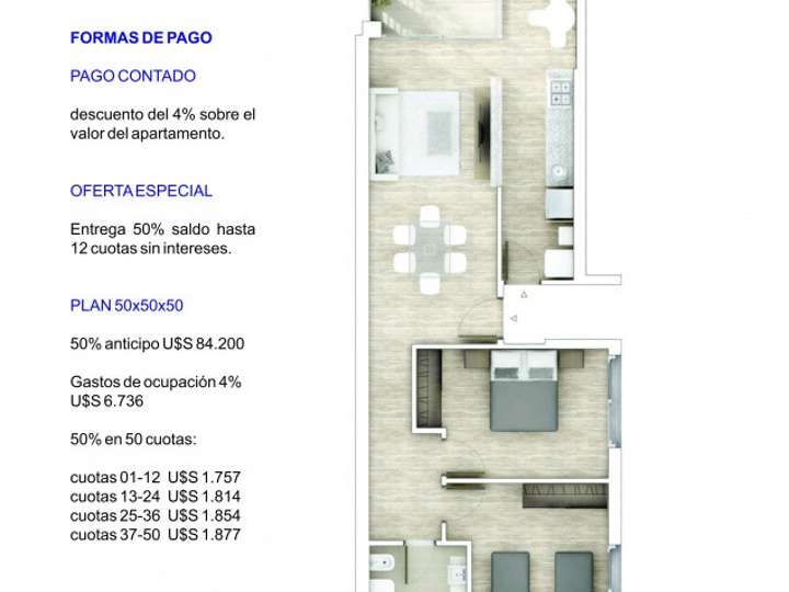 Apartamento en venta en Minas
