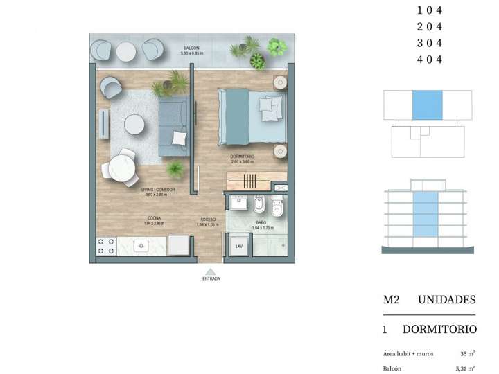 Apartamento en venta en Pinares, Maldonado