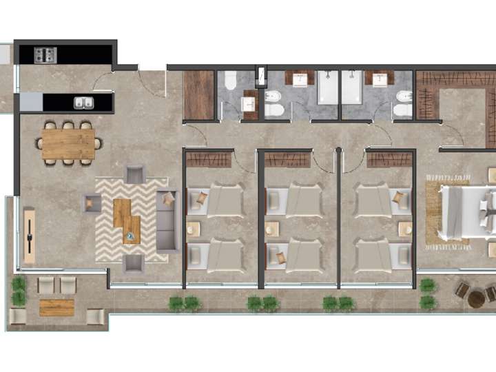 Apartamento en venta en Domingo Hermida, Maldonado