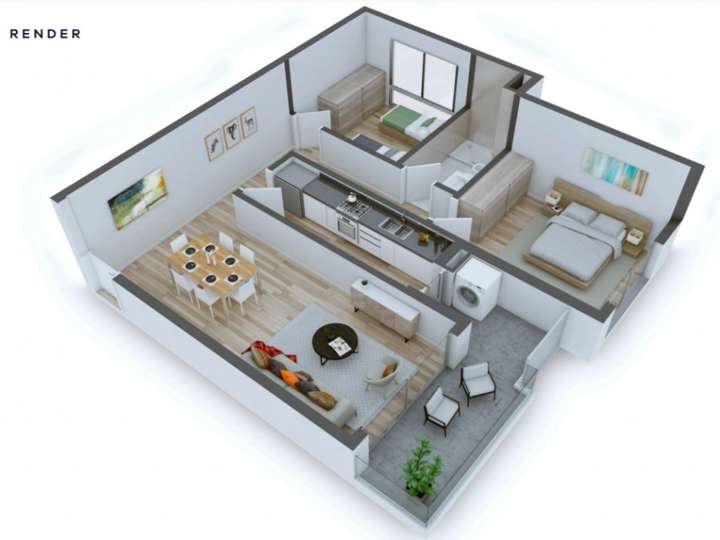 Apartamento en venta en Barrio Sur, Montevideo